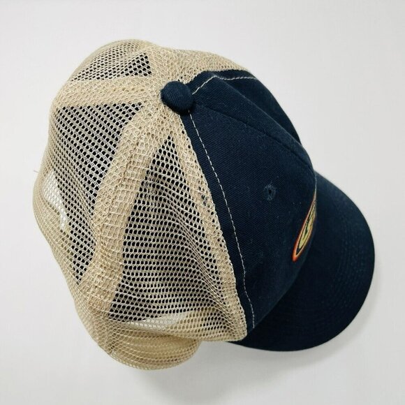 Flw Fishing Hat Cap Outdoor Baseball Adjustable Embroidery Logo Hook Mesh Black - Picture 5 of 10